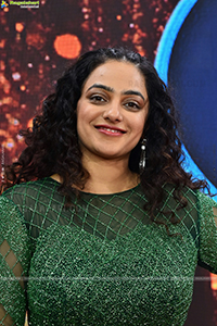 Nithya Menon at Telugu Indian Idol