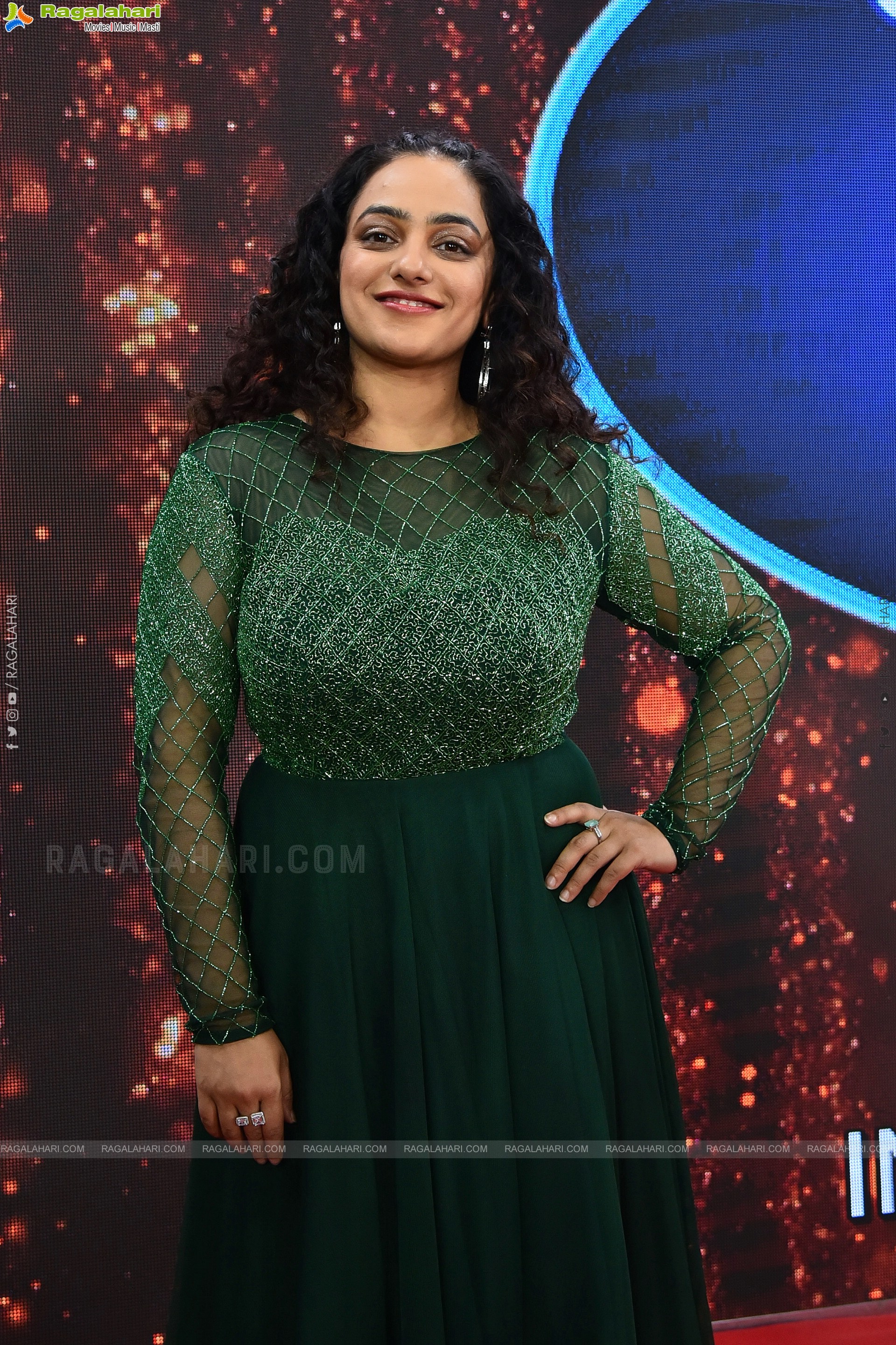 Nithya Menon at Telugu Indian Idol - Mega Unveil Press Meet, HD Photo Gallery