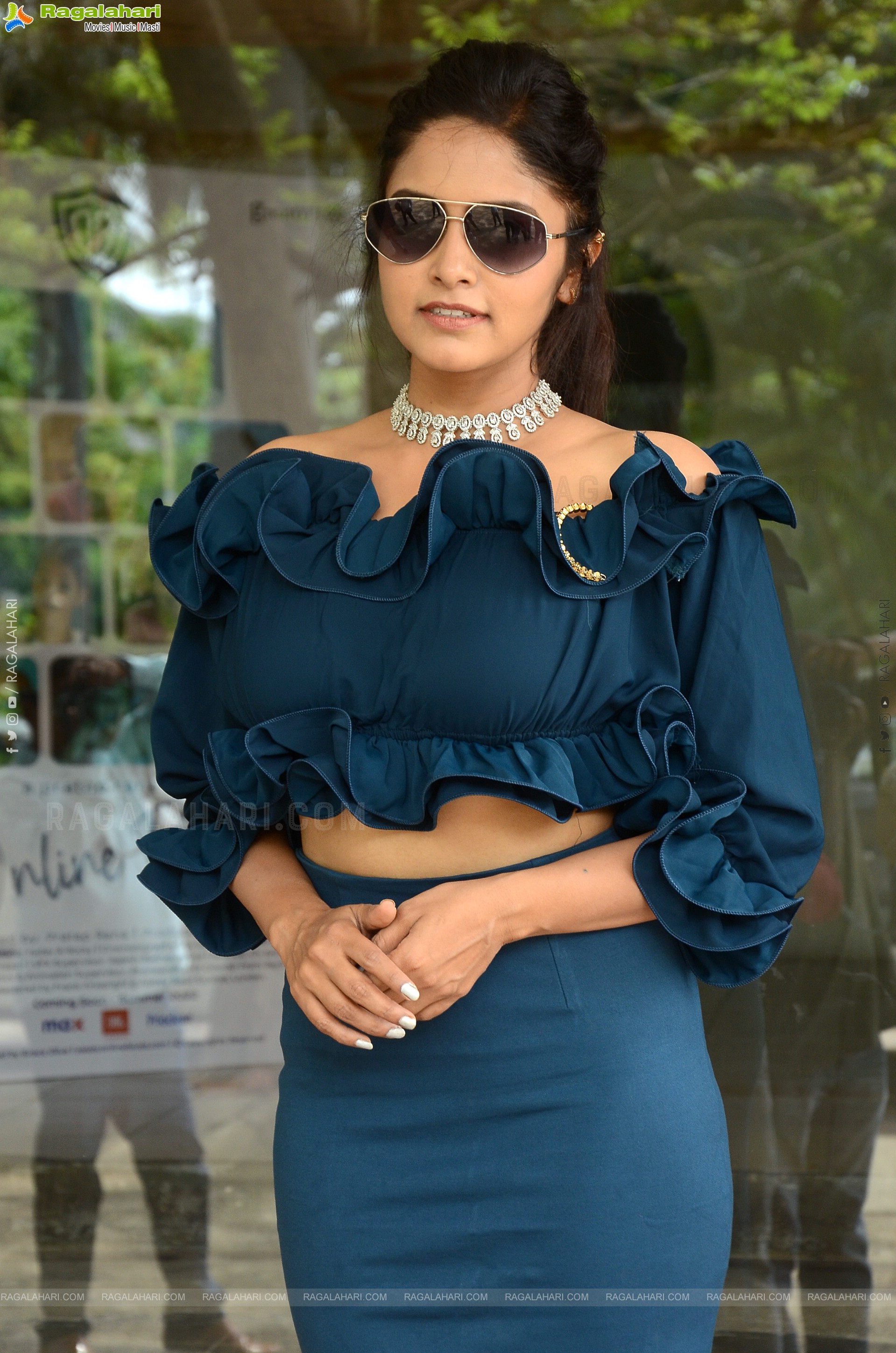 Pragya Nayan at Surapanam Movie Press Meet, HD Photo Gallery