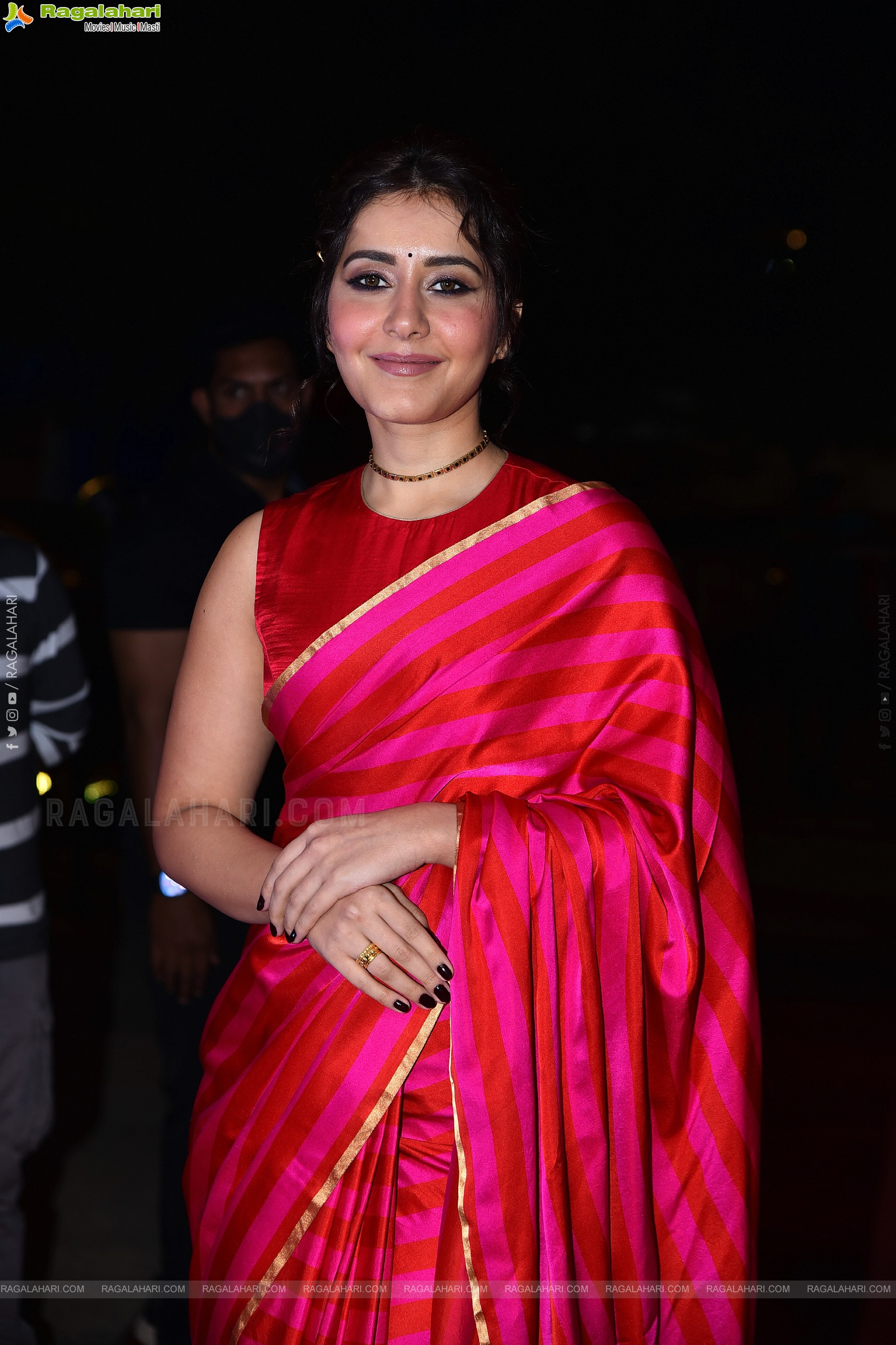 Raashi Khanna at Pakka Commercial Movie Pre-Release Event, HD Photo Gallery