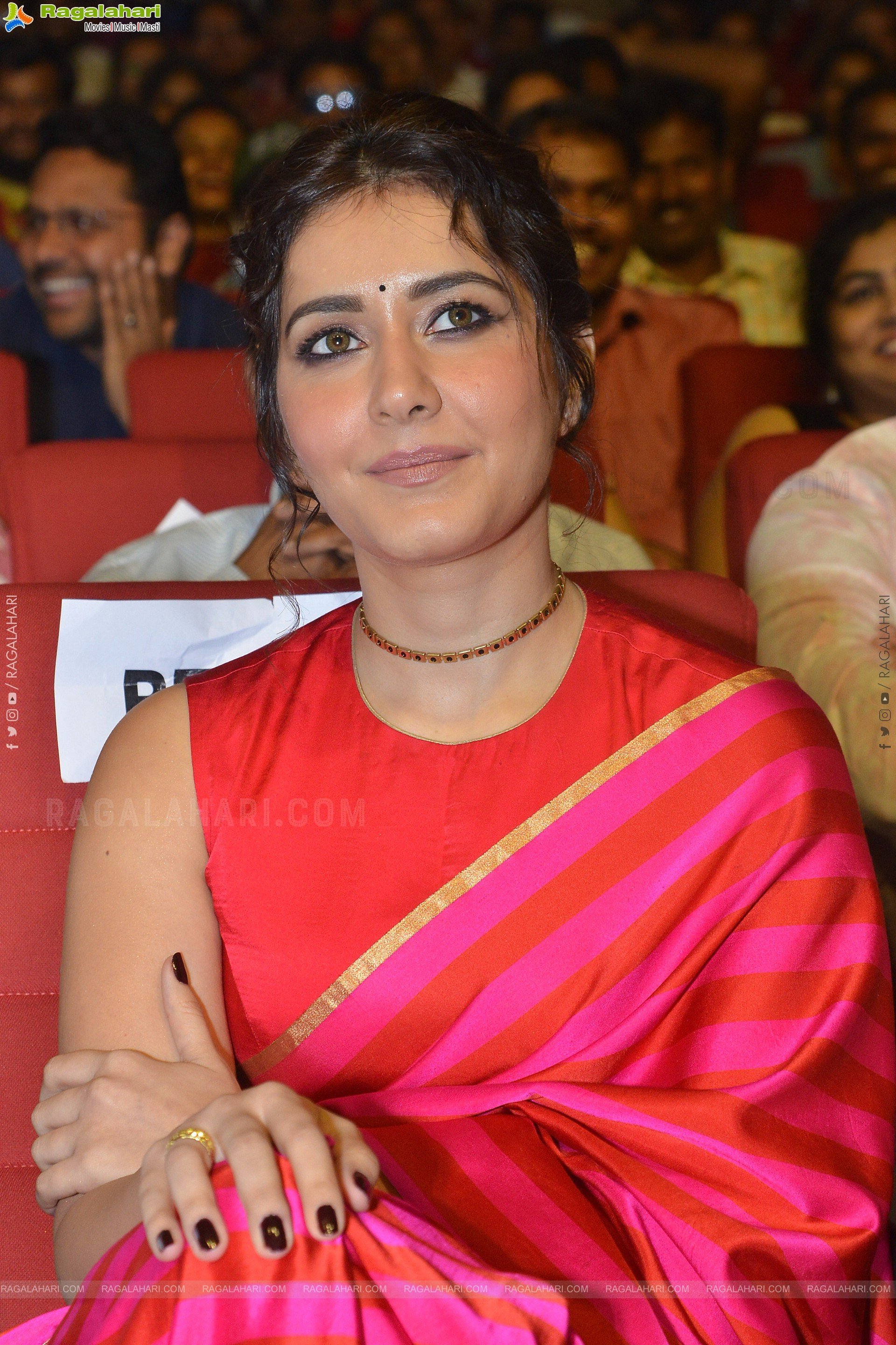 Raashi Khanna at Pakka Commercial Movie Pre-Release Event, HD Photo Gallery