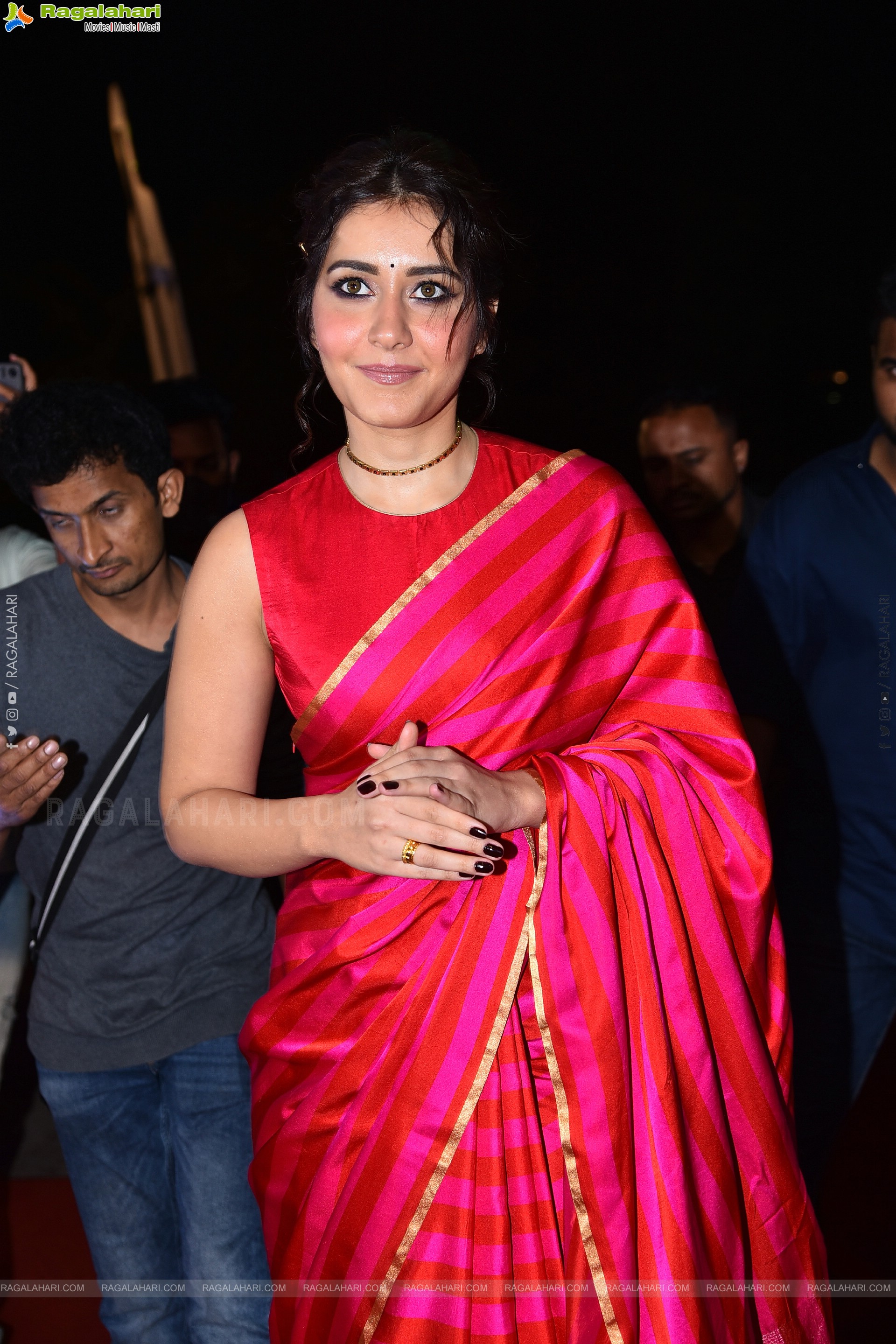 Raashi Khanna at Pakka Commercial Movie Pre-Release Event, HD Photo Gallery