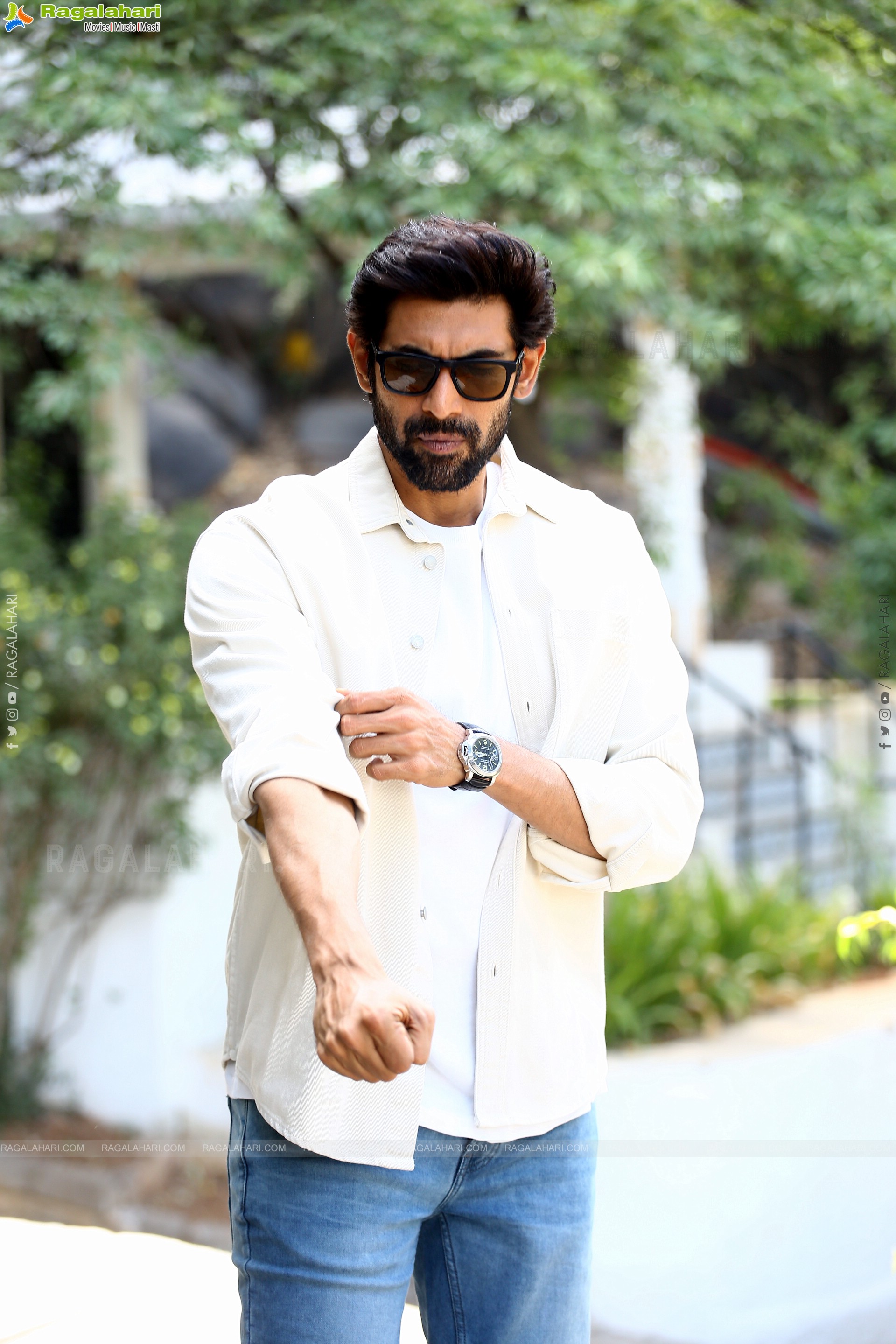 Rana Daggubati at Virata Parvam Movie Interview, HD Photo Gallery