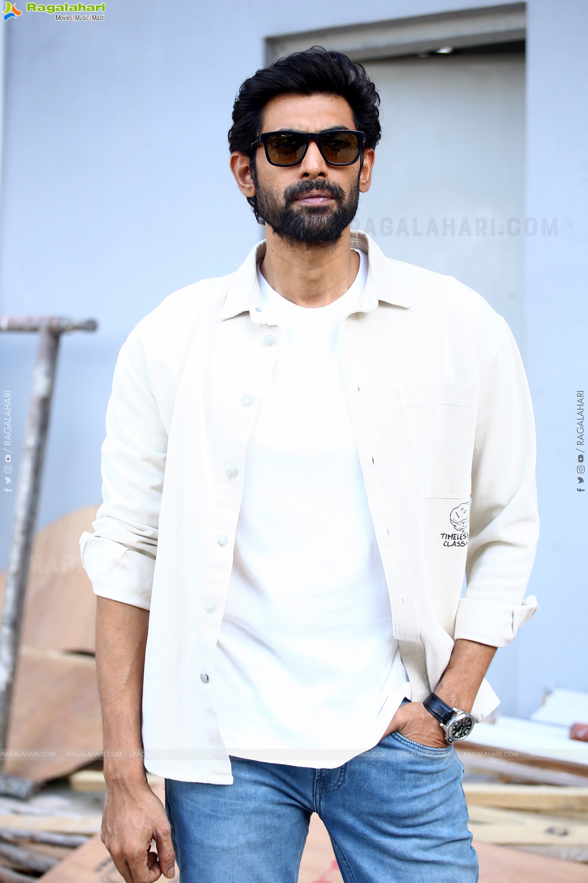 Rana Daggubati at Virata Parvam Movie Interview, HD Photo Gallery