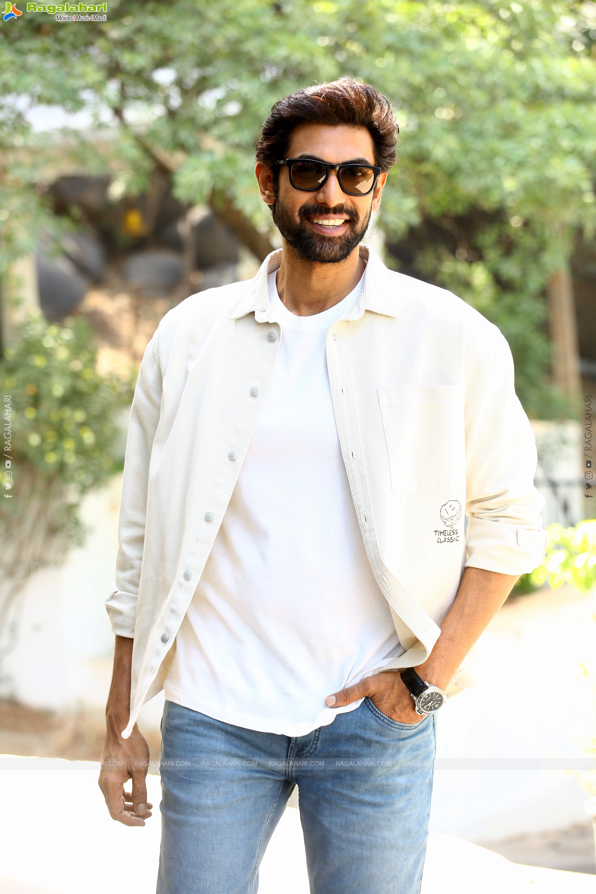 Rana Daggubati at Virata Parvam Movie Interview, HD Photo Gallery