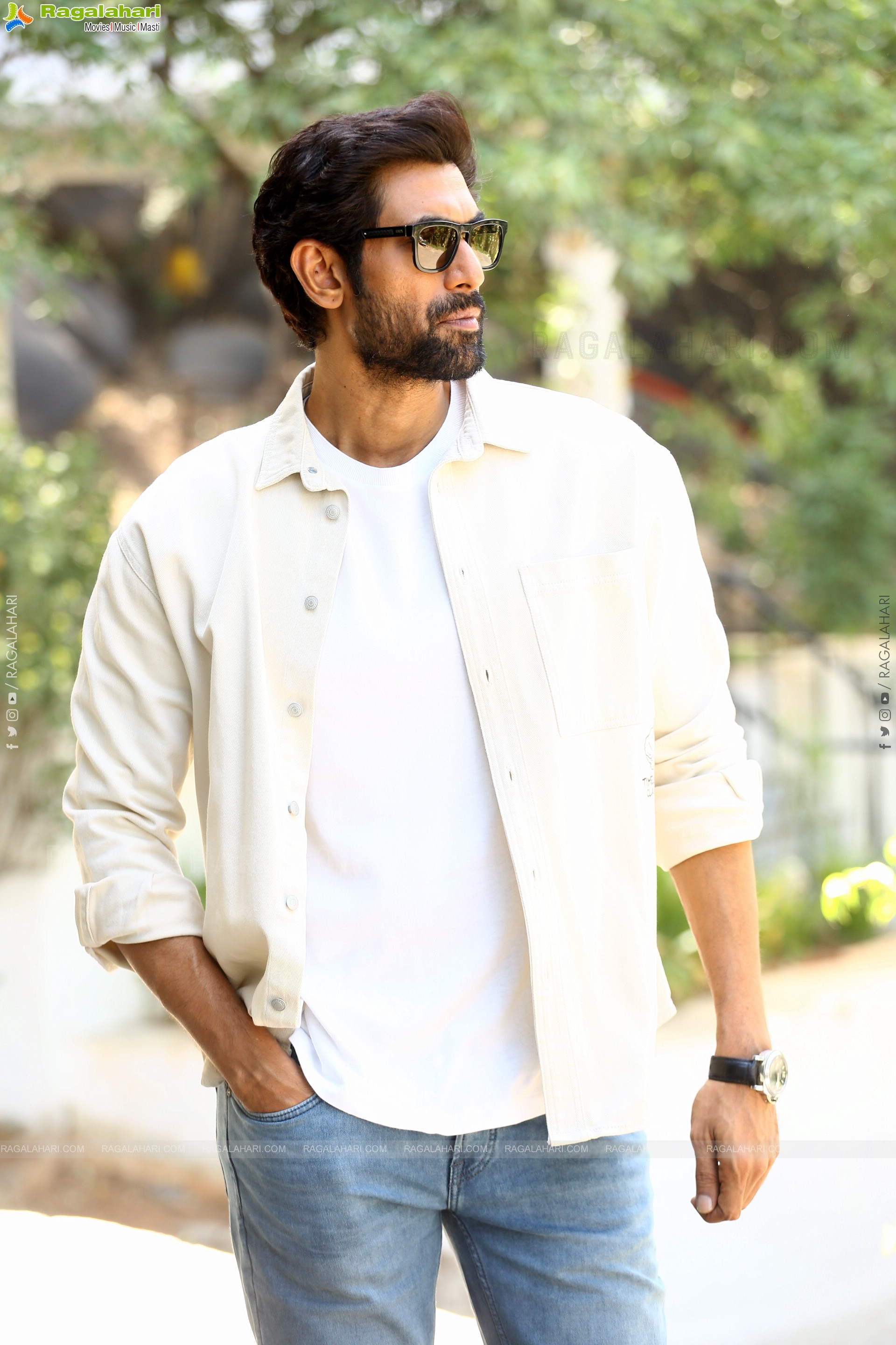 Rana Daggubati at Virata Parvam Movie Interview, HD Photo Gallery