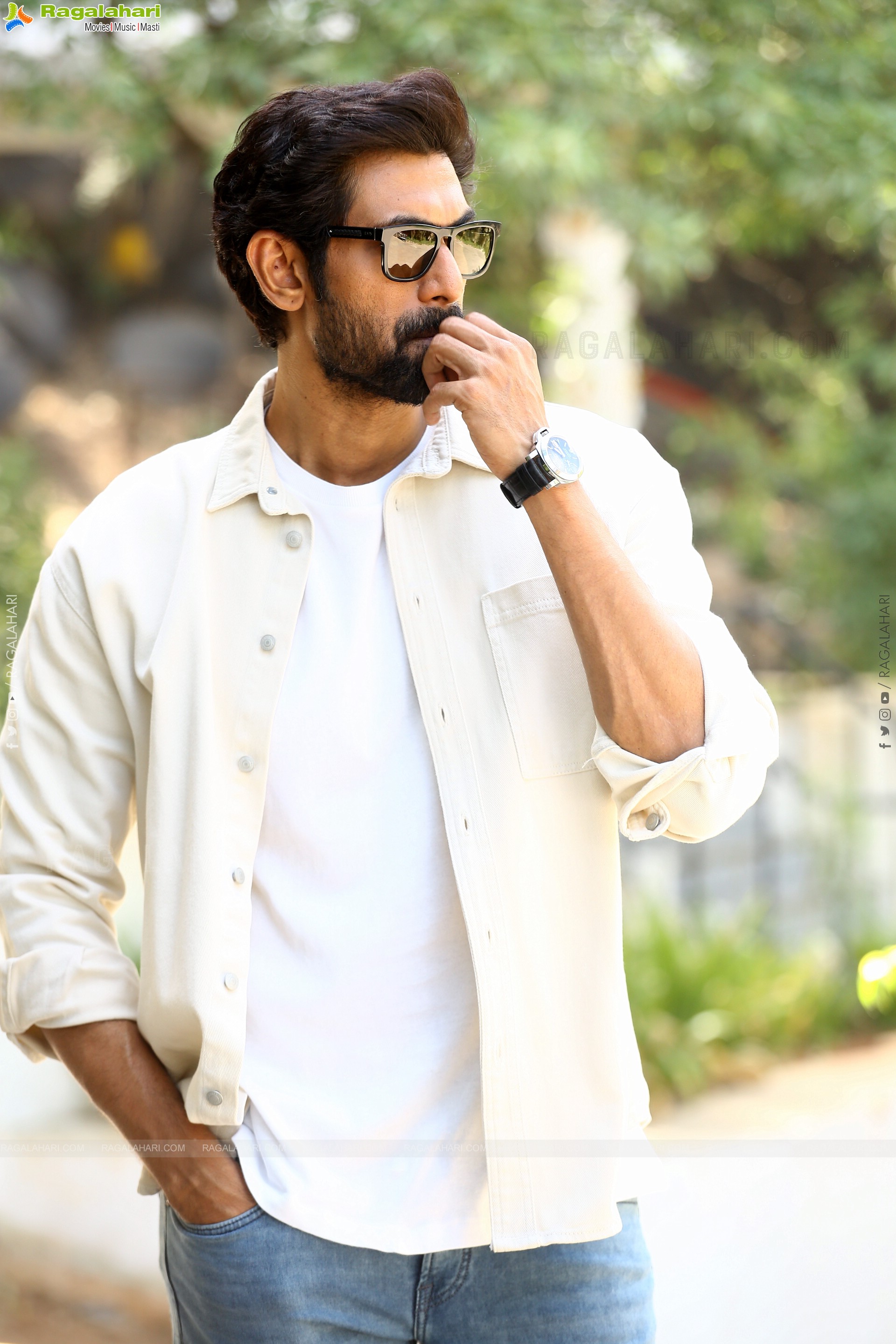 Rana Daggubati at Virata Parvam Movie Interview, HD Photo Gallery