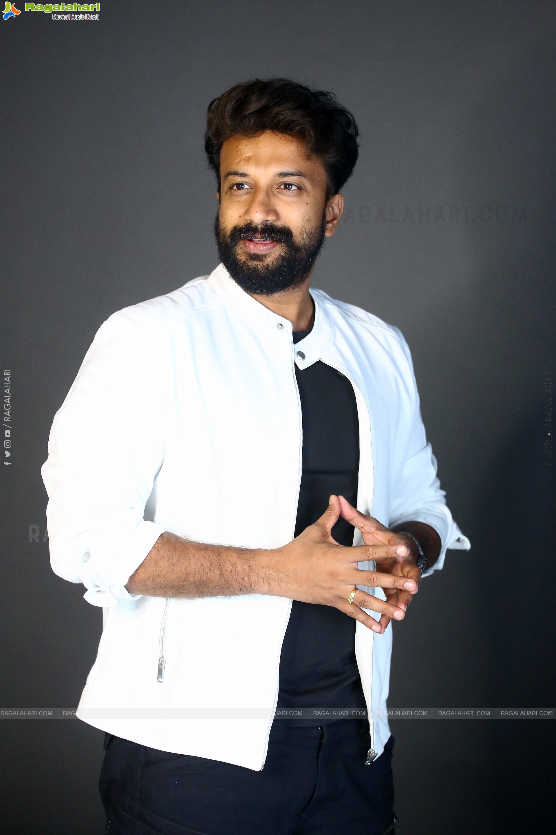 Satyadev at Godse Movie Interview, HD Photo Gallery