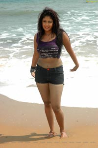 Amrutha Valli Hot Beach Photod