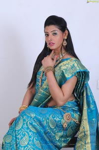 Hot Indian Model in Saree