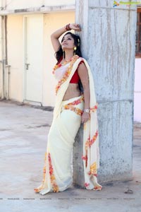 Madhavilatha Ragalahari Saree Shoot