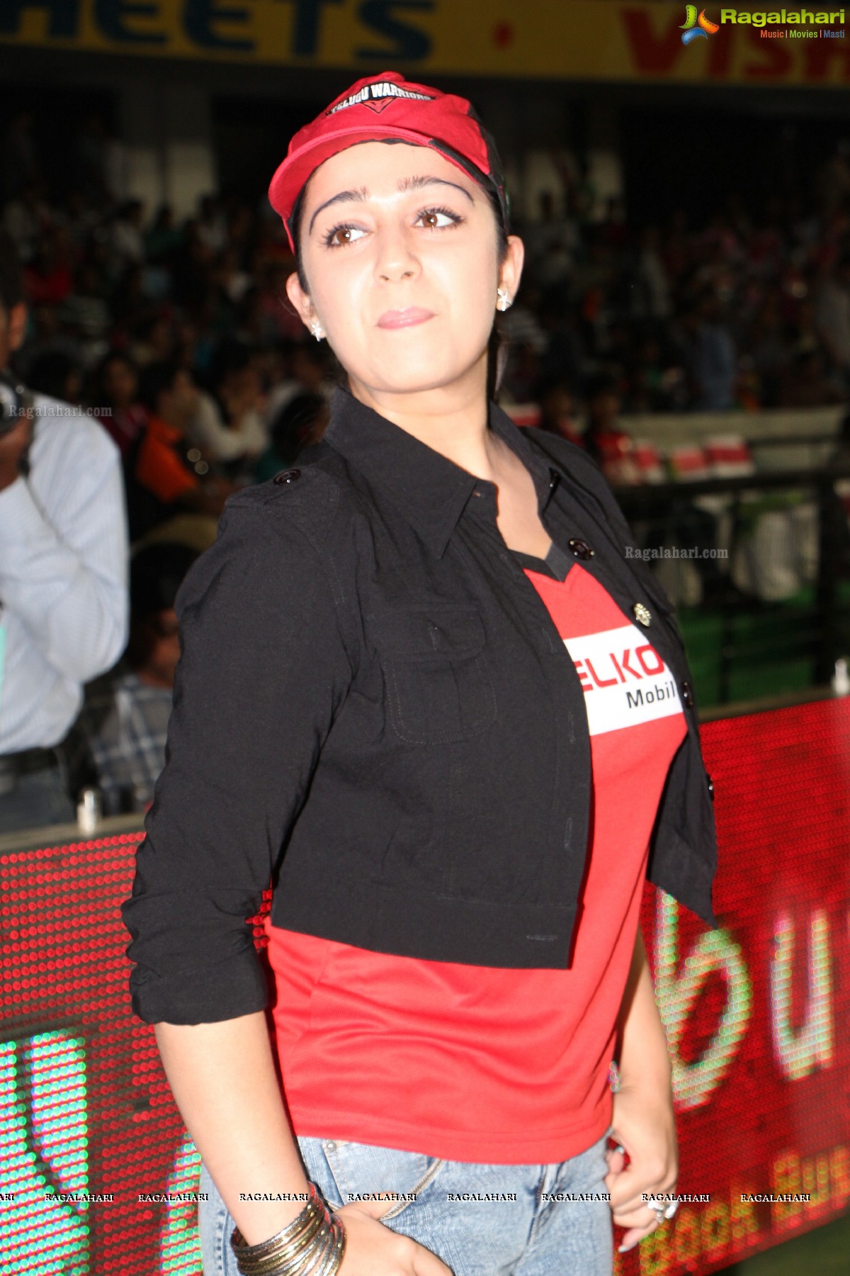 Charmme Kaur at CCL 3 Semi-Finals, Hyderabad, Exclusive Photos