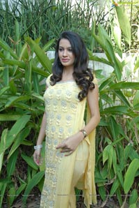 Diksha Panth in Yellow Dress