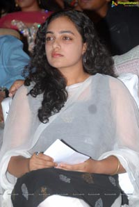 Nithya Menon at Gunde Jaari Gallanthayyinde Audio