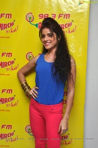 Pia Bajpai at Radio Mirchi