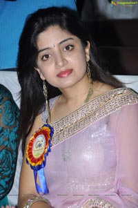 Poonam Kaur in Pink Saree