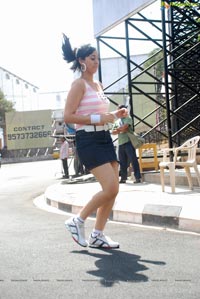Sakshi Gulati in Kickboxing Dress