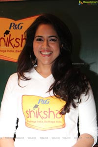 Sameera Reddy P&G Shiksha Diwas