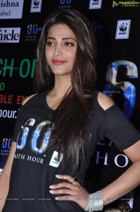 Shruti Haasan Earth Hour 2013