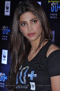 Shruti Haasan Earth Hour 2013