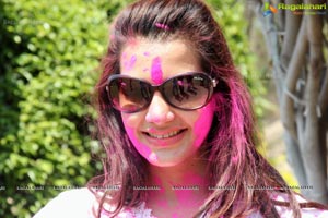 Diksha Panth at Rang De Holi Bash