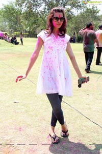 Diksha Panth at Rang De Holi Bash