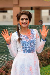 Shraddha Das Bang Bang Holi Fest 2016