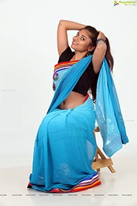 Model Madhuri in Saree