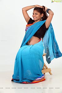 Model Madhuri in Saree