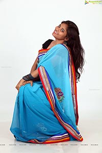 Model Madhuri in Saree