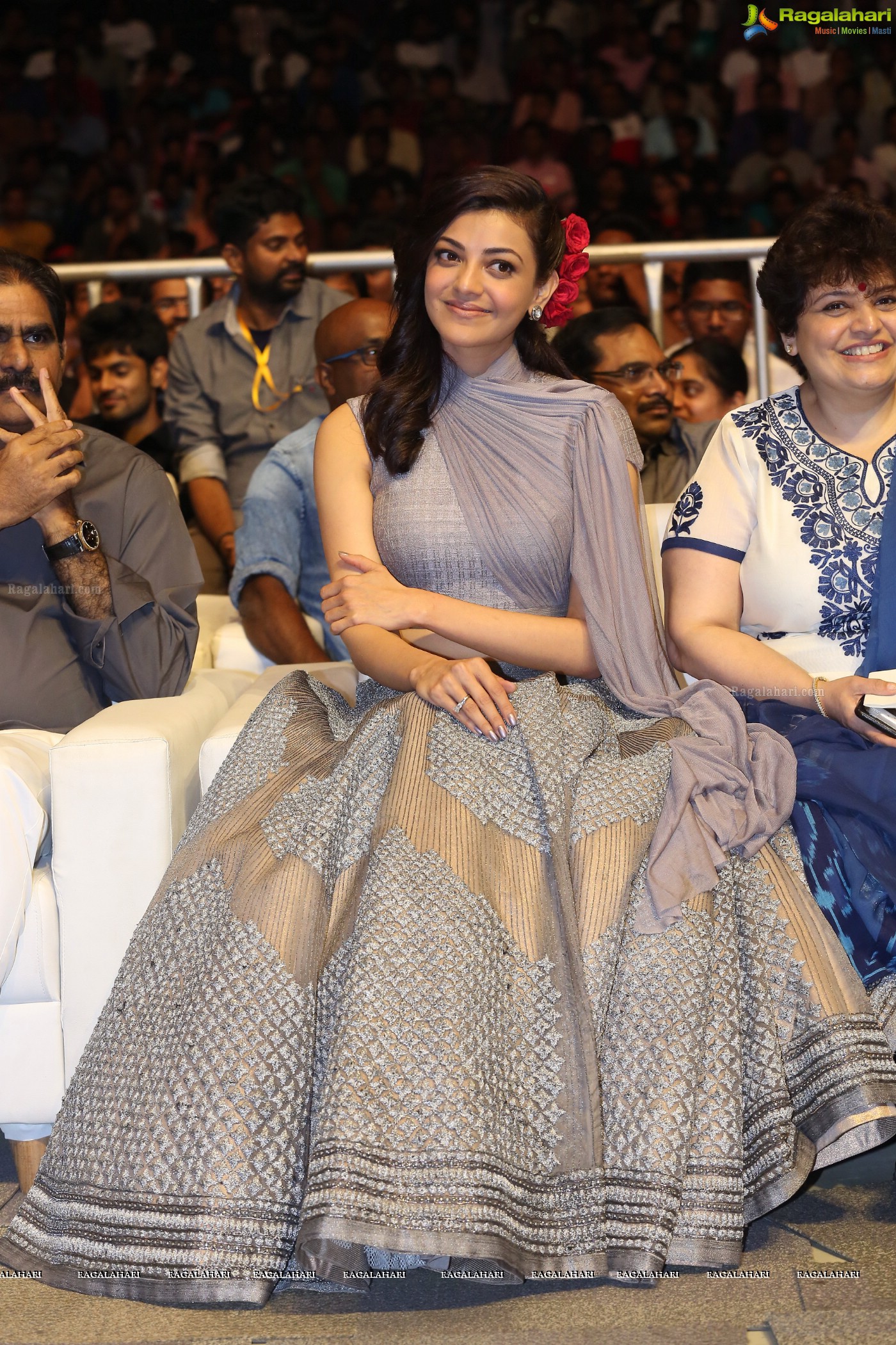 Kajal Aggarwal at Sardaar Gabbar Singh Audio Release