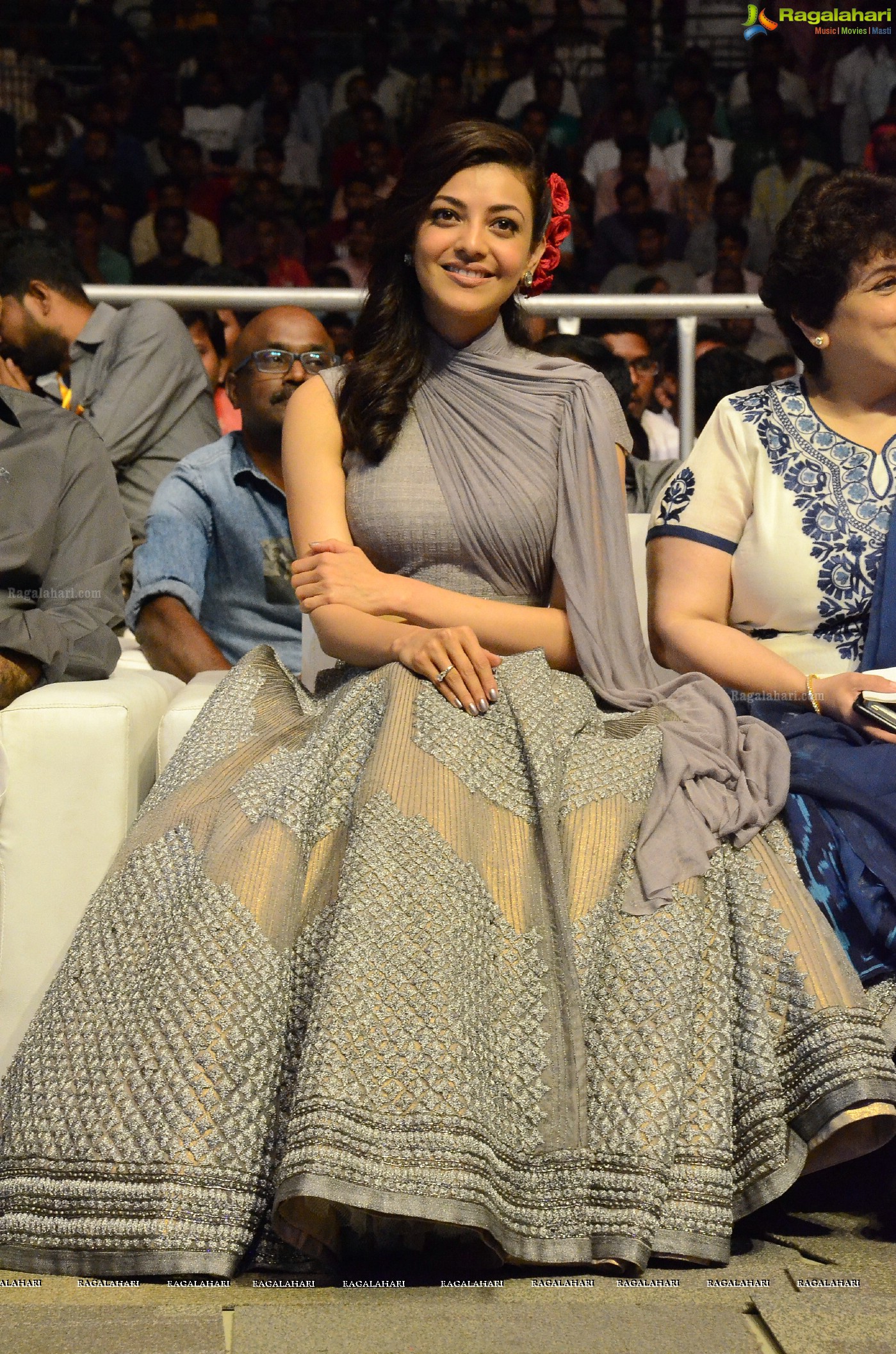 Kajal Aggarwal at Sardaar Gabbar Singh Audio Release