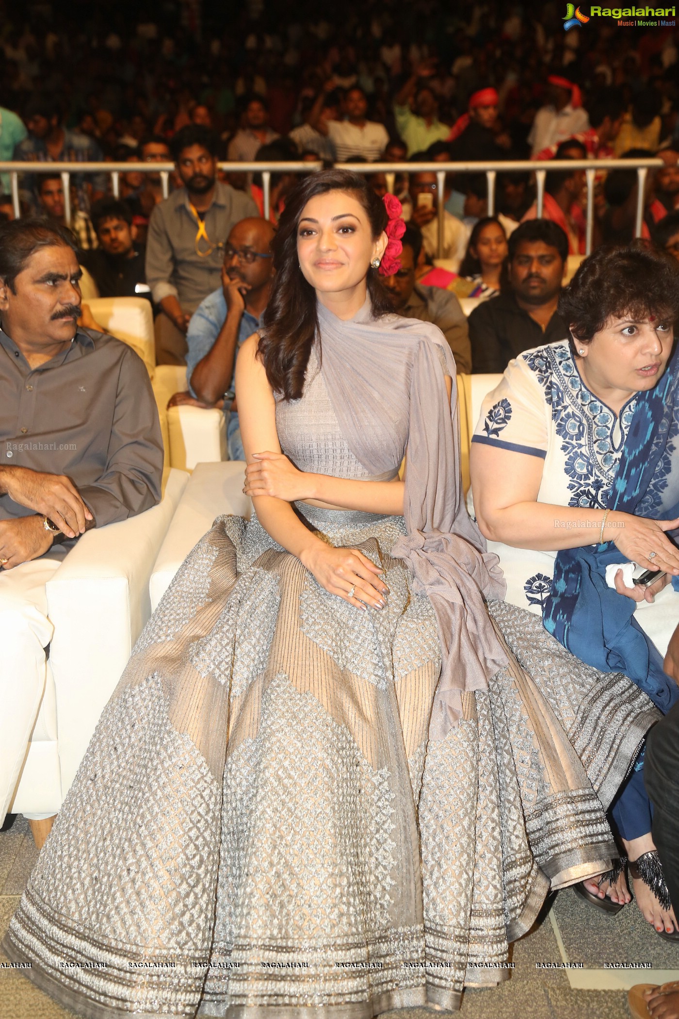 Kajal Aggarwal at Sardaar Gabbar Singh Audio Release