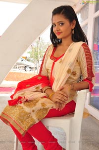 Shreya Vyas in Red Dress