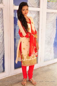 Shreya Vyas in Red Dress