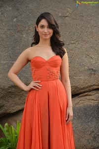 Tamannaah in Orange Dress