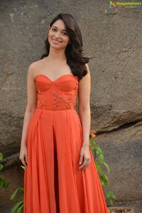 Tamannaah in Orange Dress