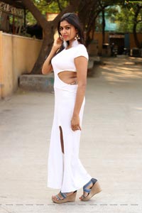 Sai Akshatha White Dress