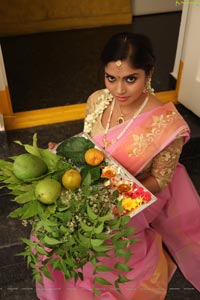 Karunya Chowdary Ugadi Photo Shoot