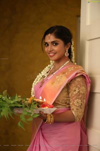 Karunya Chowdary Ugadi Photo Shoot