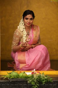 Karunya Chowdary Ugadi Photo Shoot