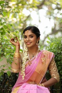 Karunya Chowdary Ugadi Photo Shoot