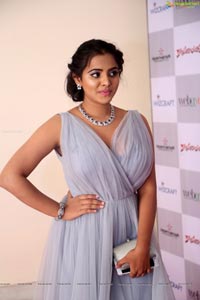 Manasa Himavarsha at Katamarayudu Pre-Release Function