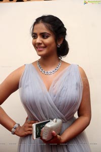 Manasa Himavarsha at Katamarayudu Pre-Release Function