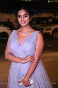 Manasa Himavarsha at Katamarayudu Pre-Release Function