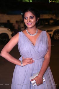 Manasa Himavarsha at Katamarayudu Pre-Release Function