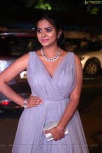 Manasa Himavarsha at Katamarayudu Pre-Release Function