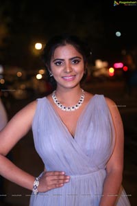 Manasa Himavarsha at Katamarayudu Pre-Release Function