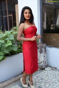 Mamatha Rahuth Red Dress