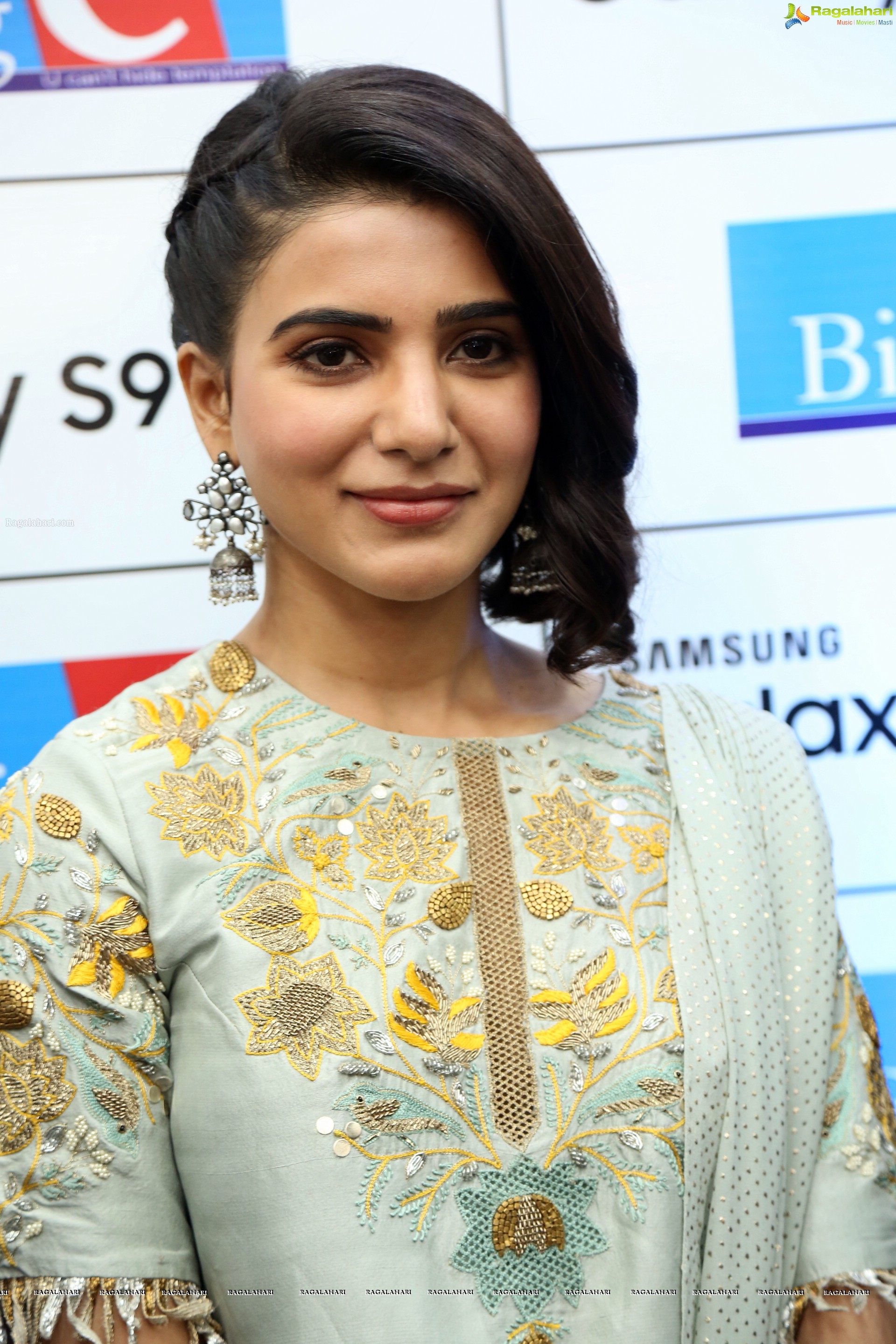 Samantha at Samsung Galaxy S9 launch, HD Gallery